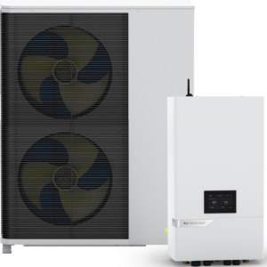 ES-R290-M15 propános hőszivattyú kültéri egység és ES MHB Hydro Box beltéri egység